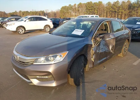 2017 Honda Accord Ex from USA, damaged, VIN 1HGCR2F72HA182472